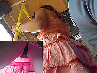 amateur street candid upskirt