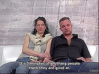 brunette casting couple